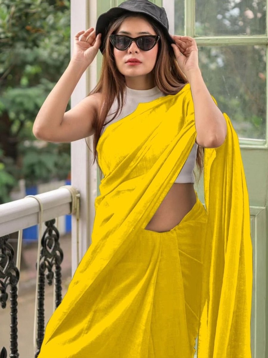 Anouk Pure Cotton Bagru Saree - Distacart