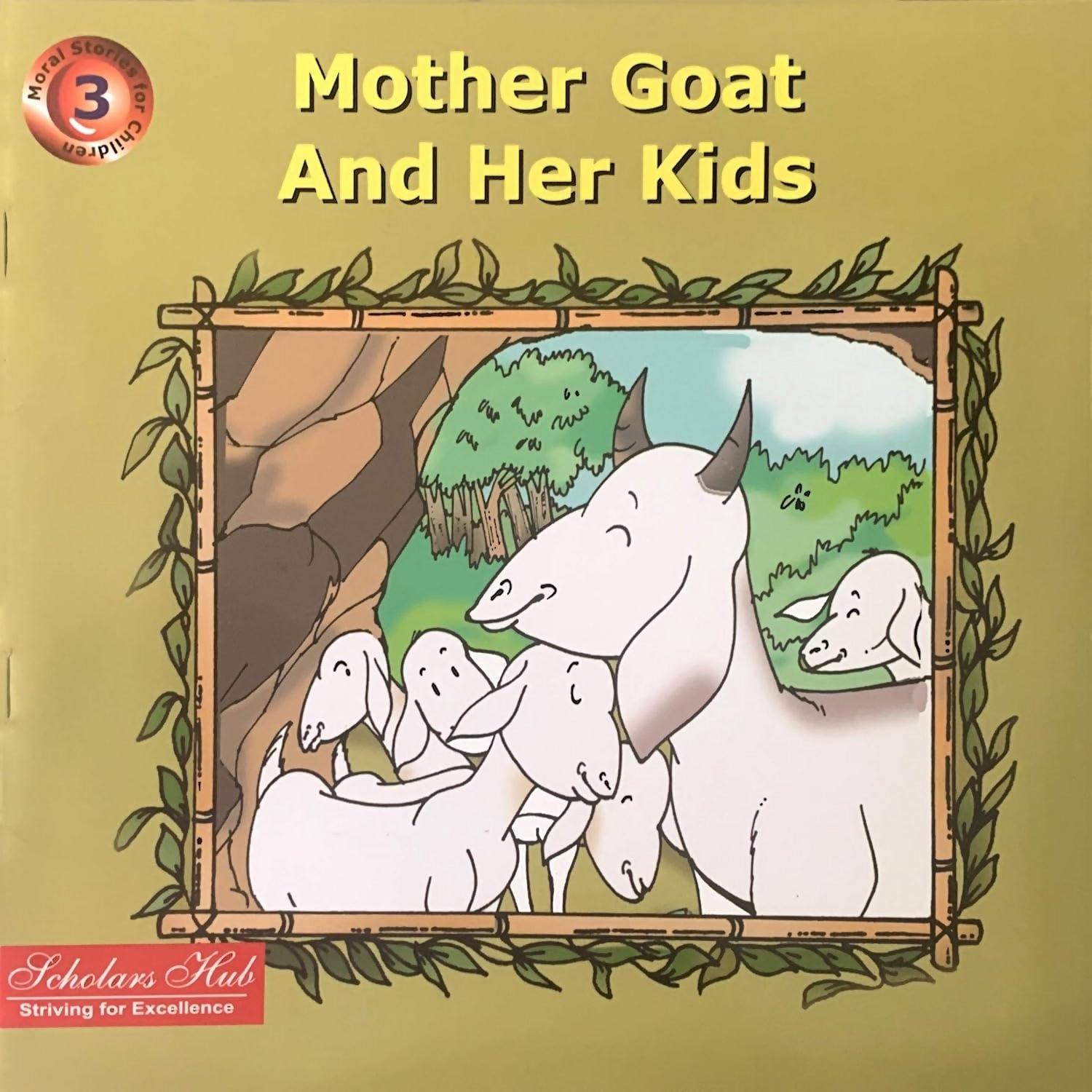 Mother Goat And Her Kids.-3. - Dista