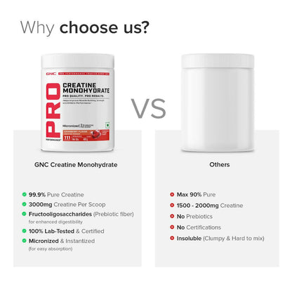 GNC Pro Performance Creatine Monohydrate Cranberry - Distacart