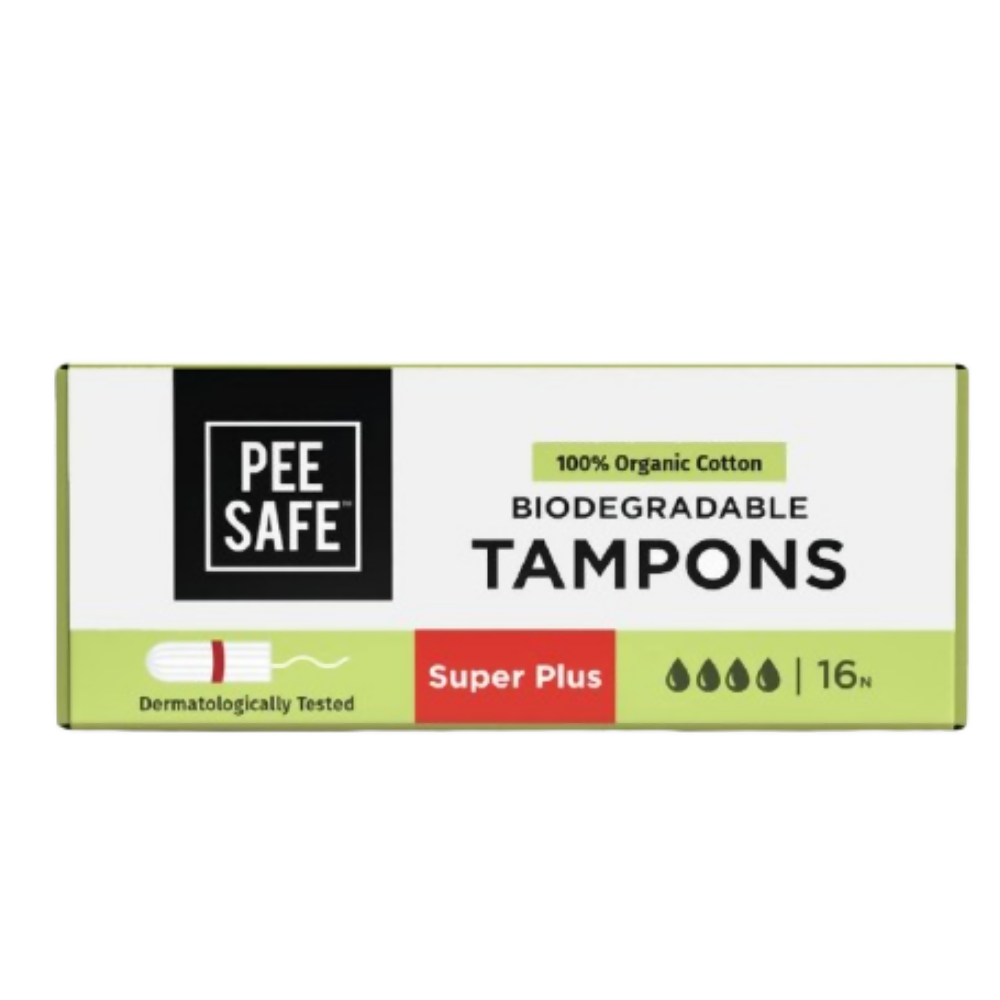 Pee Safe Organic Cotton Tampons - Dista