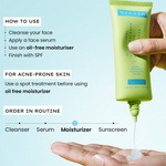 Thumbnail for Hyphen 2% Cica Exosome Oil-Free Moisturizer 5% Niacinamide Controls Oil Non-sticky, Light Gel - Distacart