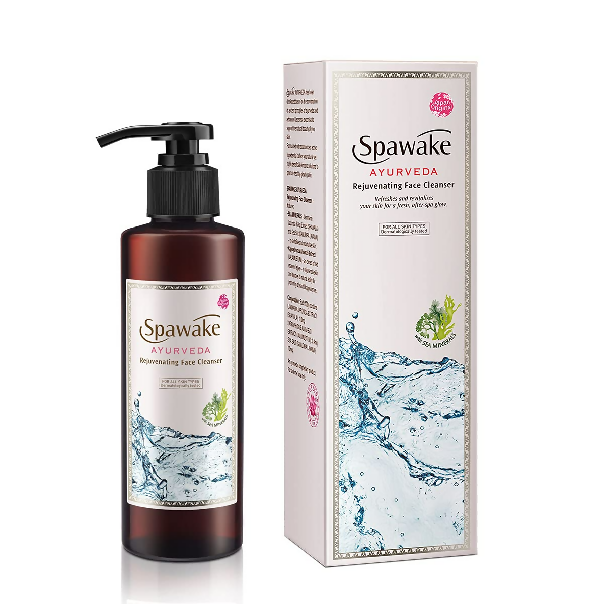 Spawake Ayurveda Rejuvenating Foaming Face Wash - Distacart