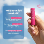 Thumbnail for NY Bae Cranberry Tinted Lip Balm with SPF 22 Rich Berry Pink Tint - Distacart