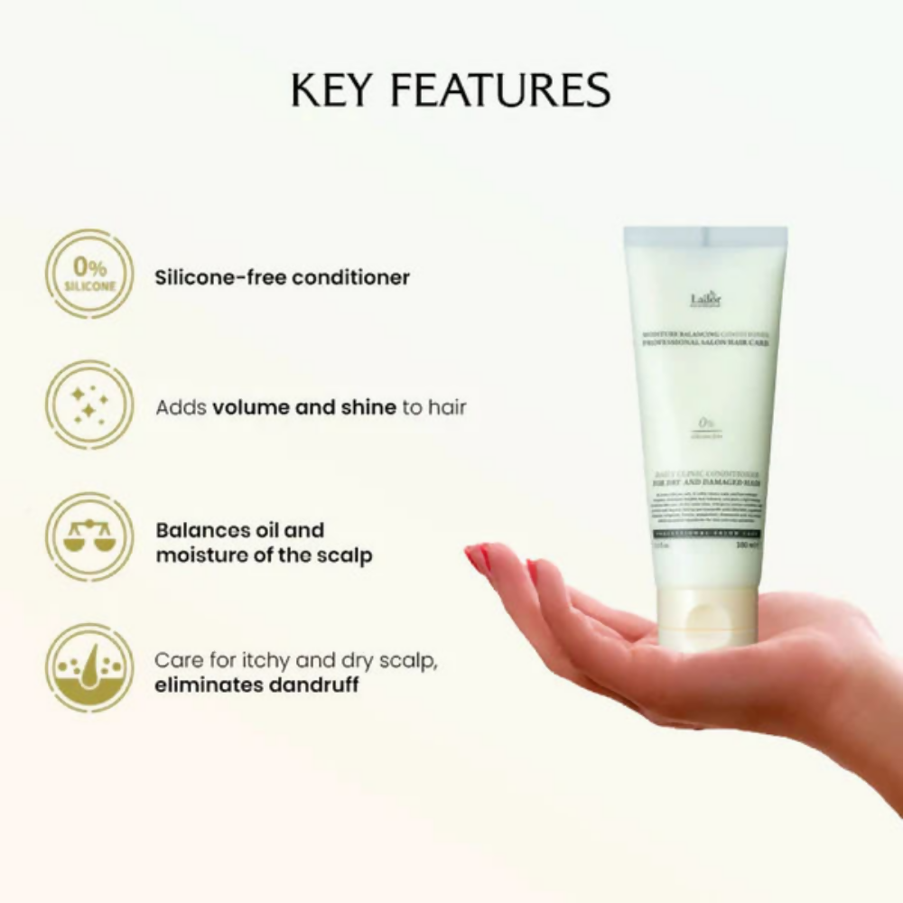 La'dor Korean Moisture Balancing Conditioner for Dry, Dull & Frizzy Hair - Paraben & Sulphate Free - Distacart