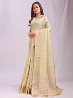 Thumbnail for Astita Organza Gold Saree