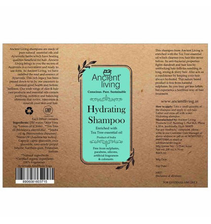 Ancient Living Hydrating Shampoo benefits