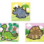 Thumbnail for Frank Dinosaurs - A Set of 3 Jigsaw Puzzle for Kids - Distacart