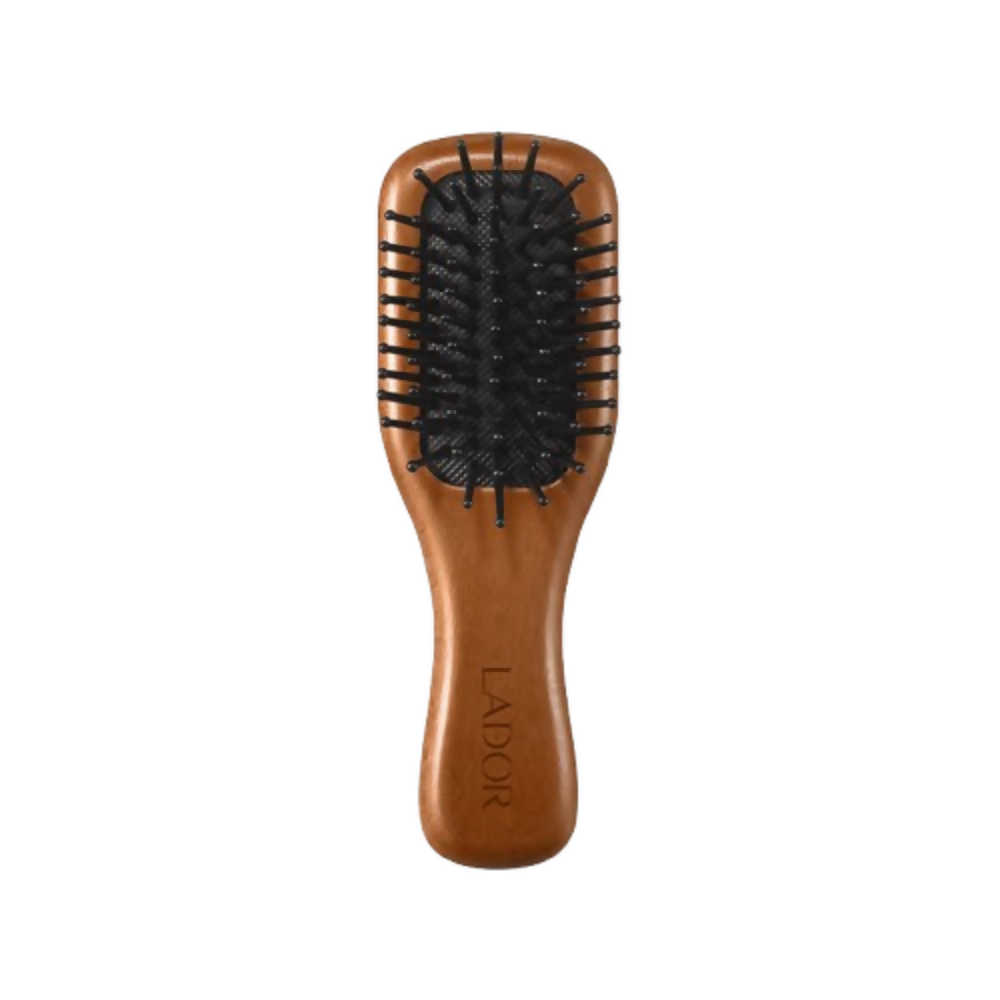 La'dor Mini Wooden Korean Paddle Brush