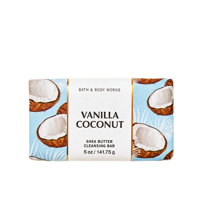 Bath & Body Works Vanilla Coconut Shea Butter Cleansing Bar - Distacart