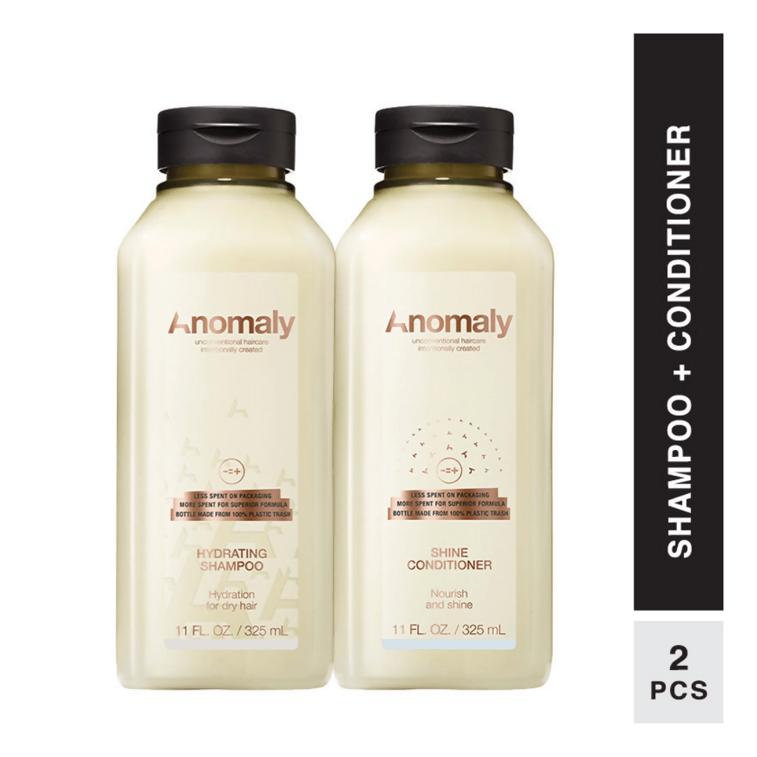 Anomaly by Priyanka Chopra Hydrating Shampoo & Shine Conditioner Combo - Distacart