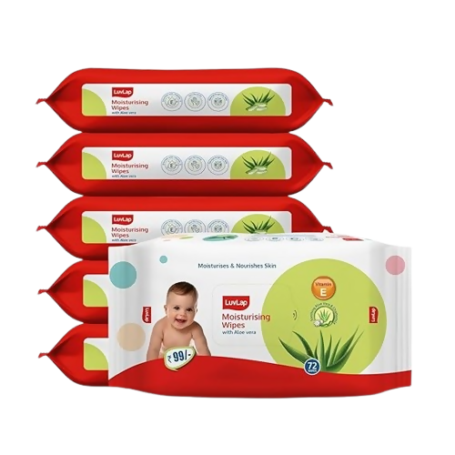 LuvLap Baby Wipes - Alovera Old - Distacart