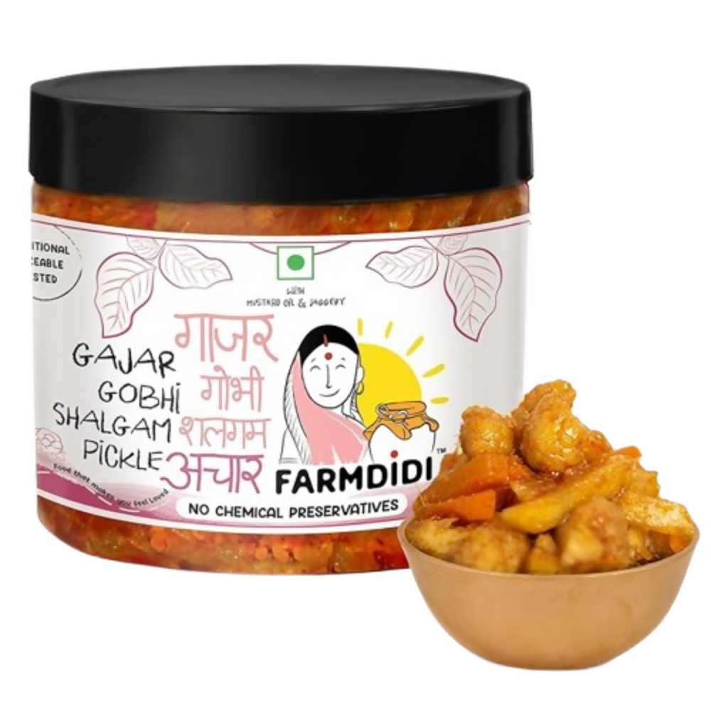 FarmDidi Gobhi Gajar Shalgam Pickle - Distacart