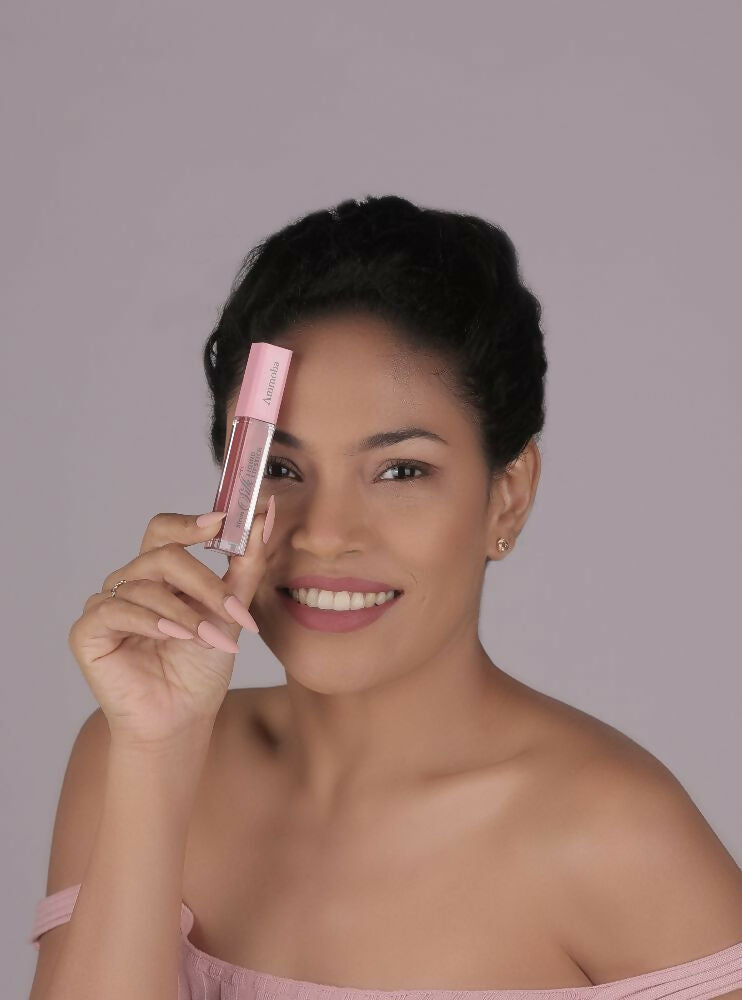 Ammoha Cosmetics Long-Lasting, Matte-Finished Plum Perfection Color Liquid Lipstick - Distacart
