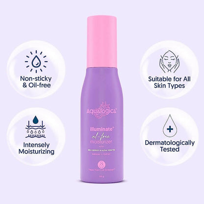 Aqualogica Illuminate+ Oil-free Moisturizer - Distacart