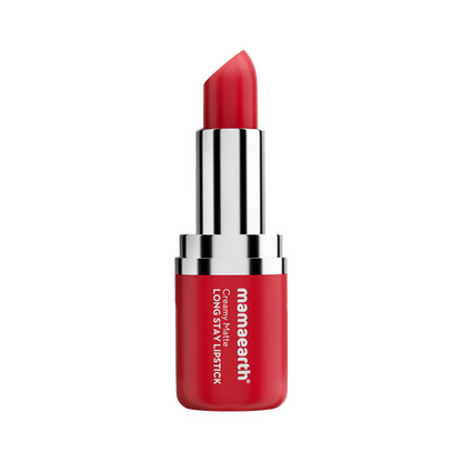 Mamaearth Creamy Matte Long Stay Lipstick - Ruby Crush - Distacart