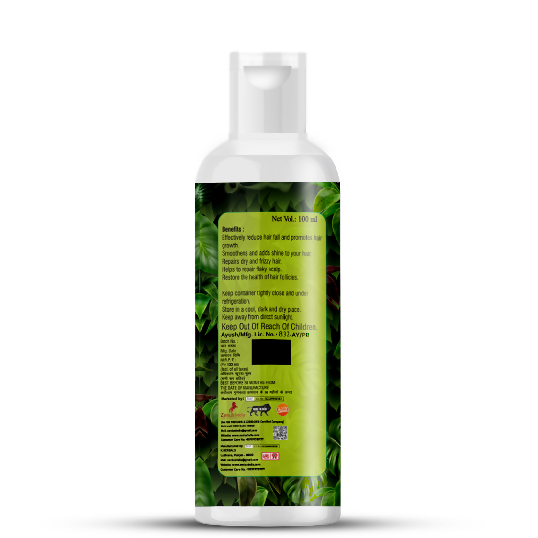 Zenius Hair Pro Oil for Hair Growth - Dista