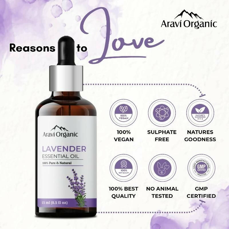 Aravi Organic Lavender Essential Oil - Distacart