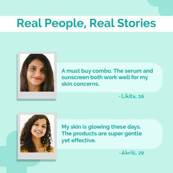 The Derma Co Radiant & Glowing Skin Combo - Distacart