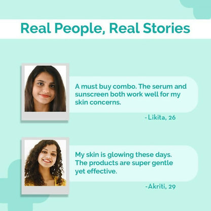 The Derma Co Radiant & Glowing Skin Combo - Distacart