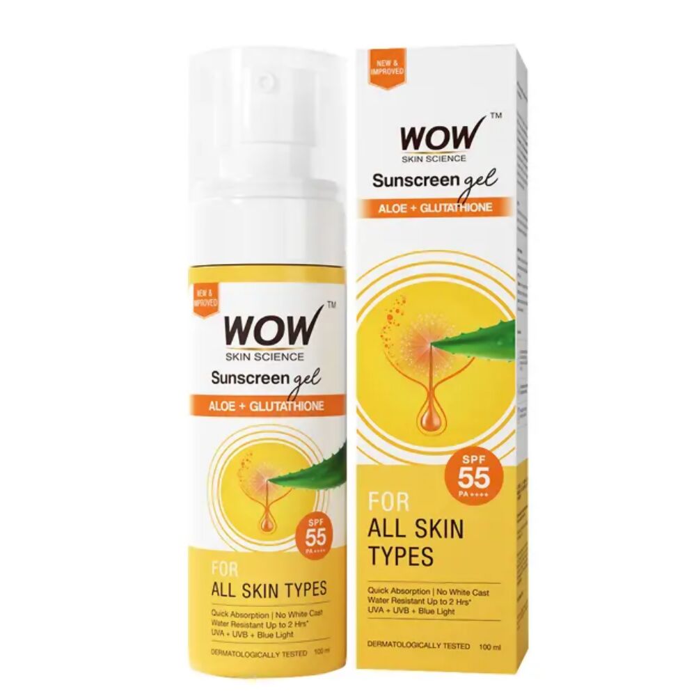 Wow Life Science Sunscreen Gel For All Skin Types - Distacart