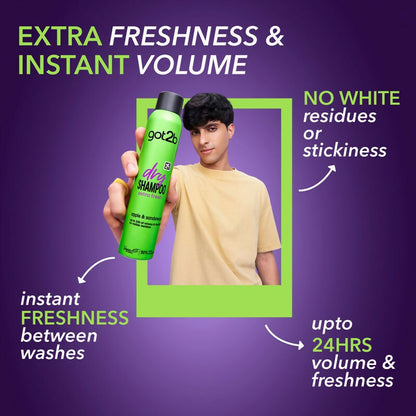 Got2b Dry Shampoo Instant Fresh Up Extra Volume - Distacart