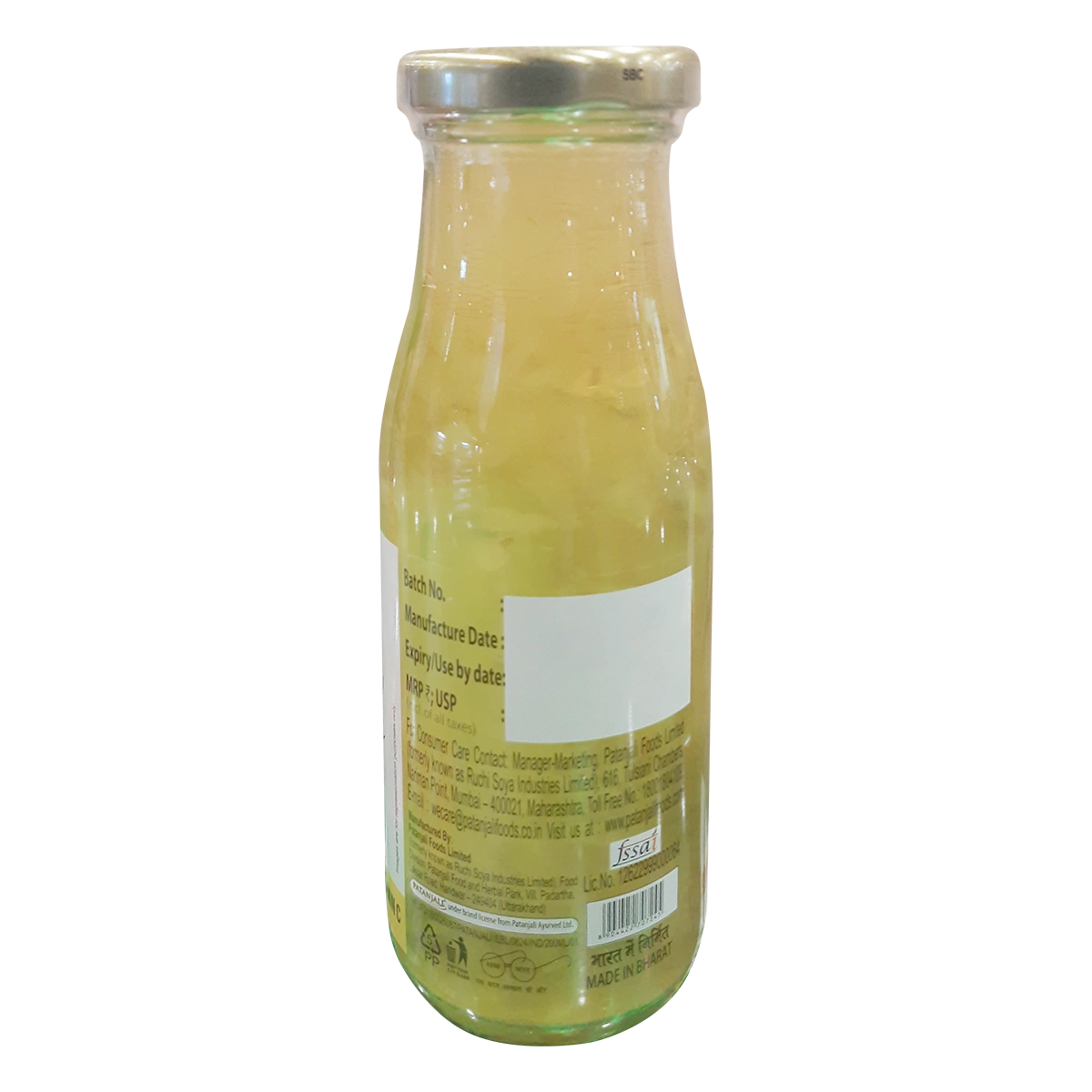 Patanjali Pineapple Aloe Chunk Drink