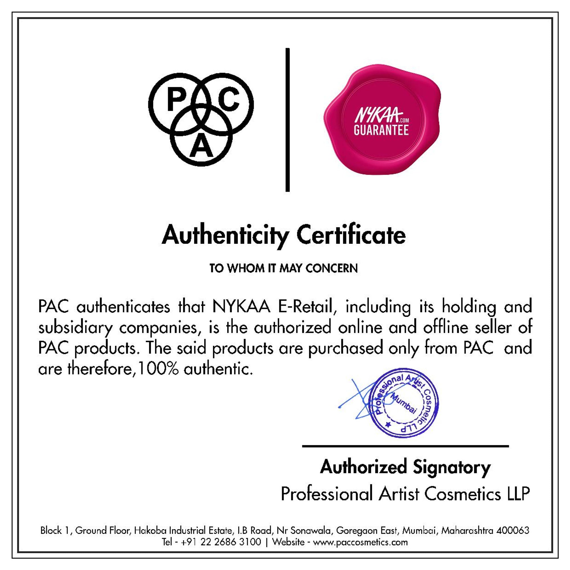 PAC Studio Contouring Brush - 130