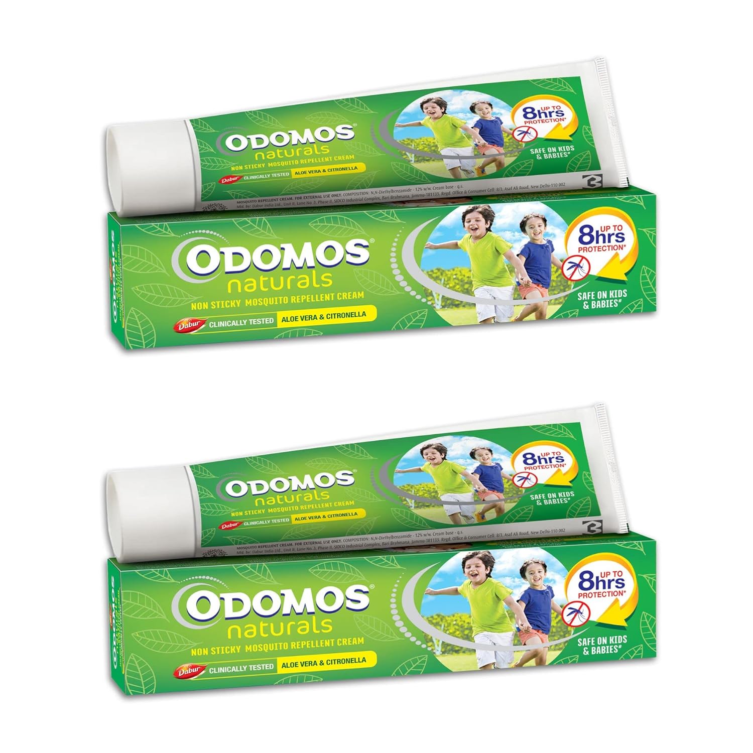 Dabur Odomos Naturals Non-Sticky Mosquito Repellent Cream - Distacart