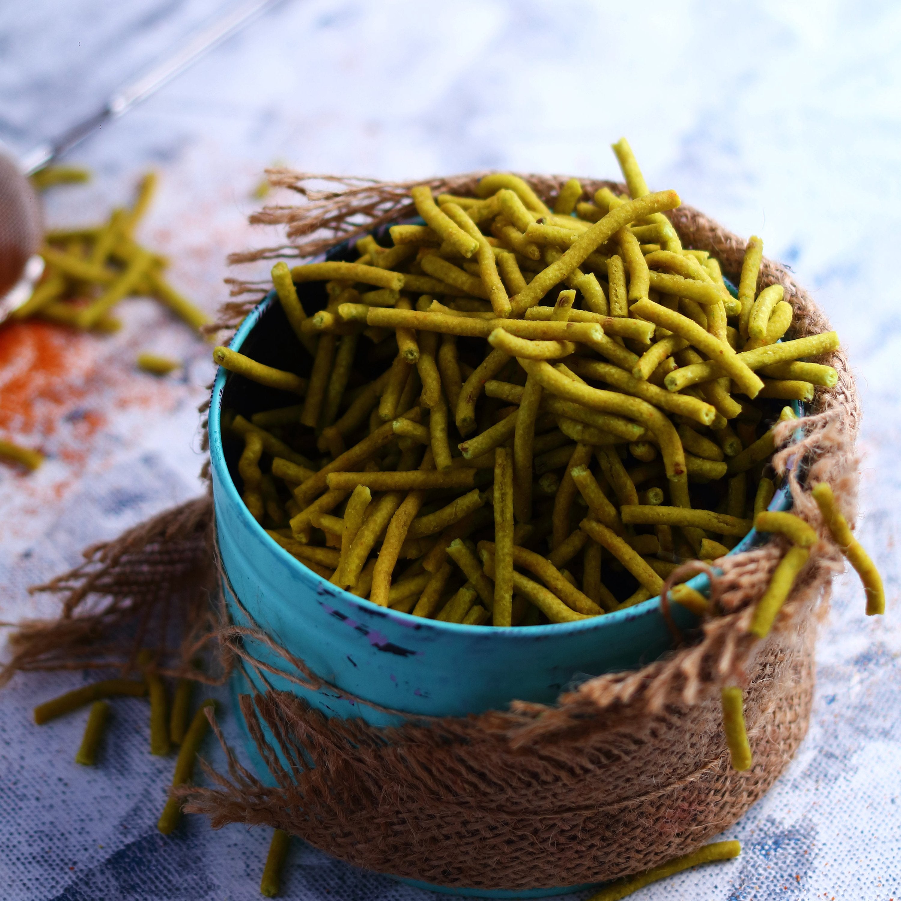 Almond House Palak Sev - Distacart