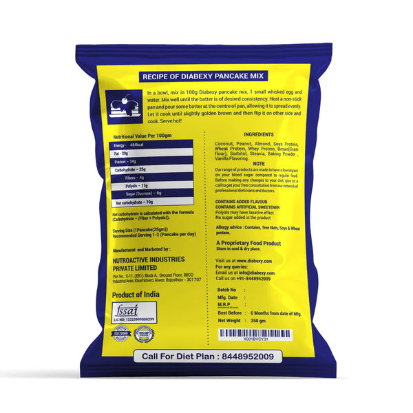 Diabexy Pancake Mix - Distacart