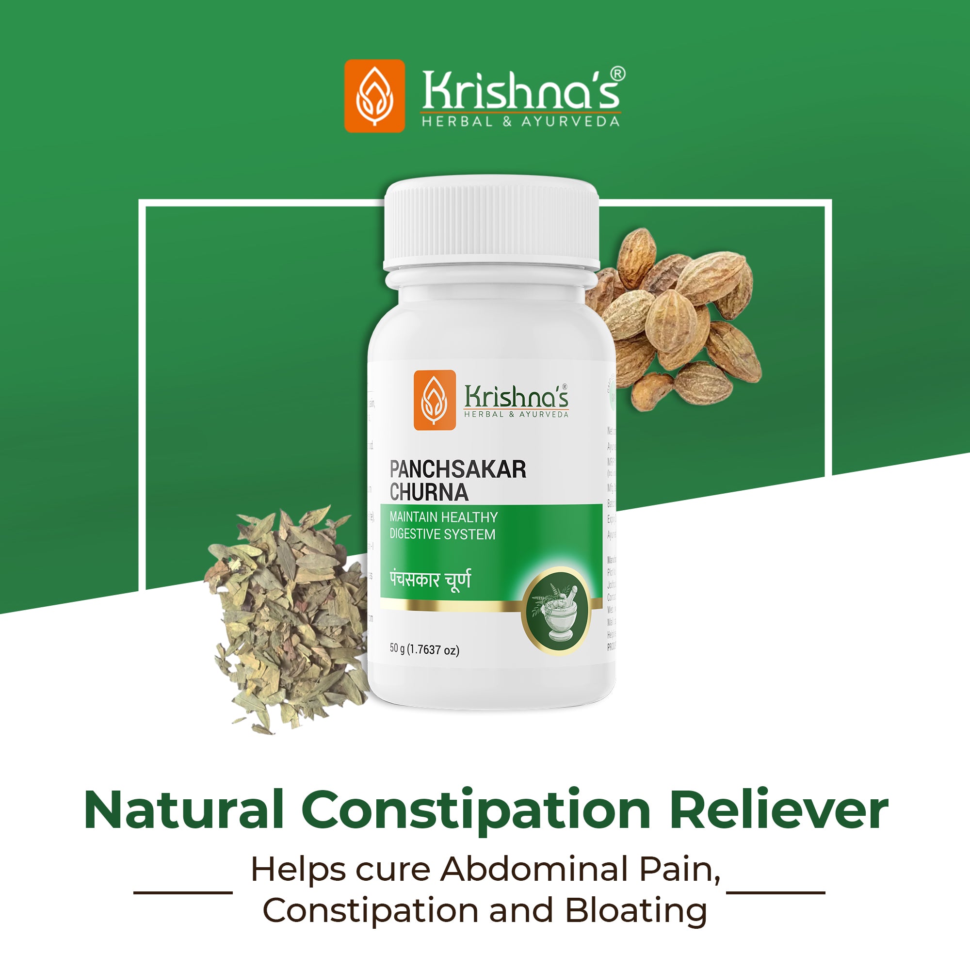 Krishna'S Herbal & Ayurveda Panchsakar Churna