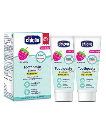 Chicco Toothpaste Strawberry Flavour - Distacart