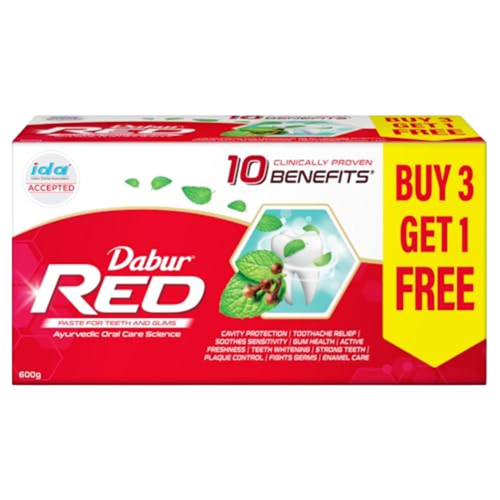 Dabur Red Paste, (Buy 3 Get 1 Free) - Distacart