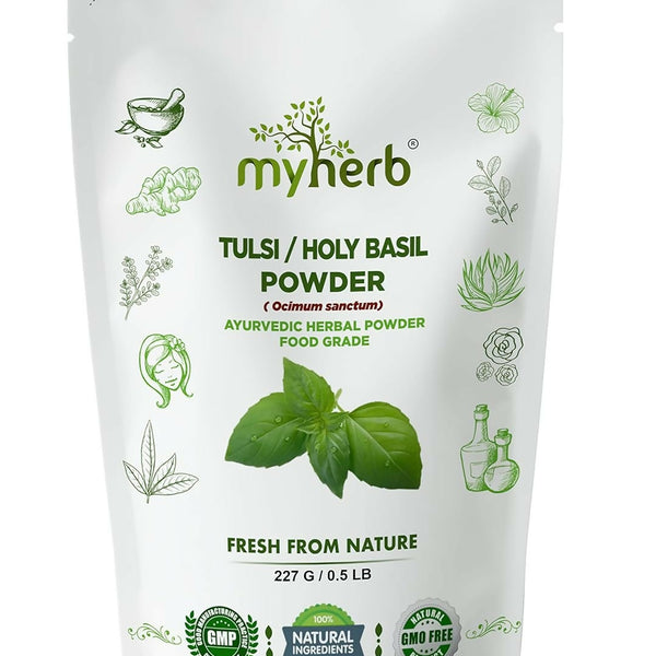 Myherb Natural Organic Tulsi Powder - Distacart