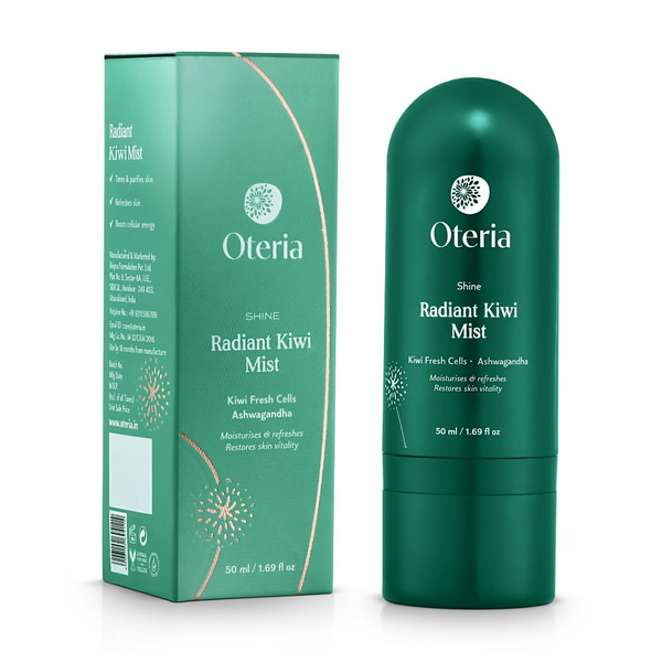Oteria Radiant Kiwi Mist Spray Toner For Provides Skin With Essential Nutrients - Distacart