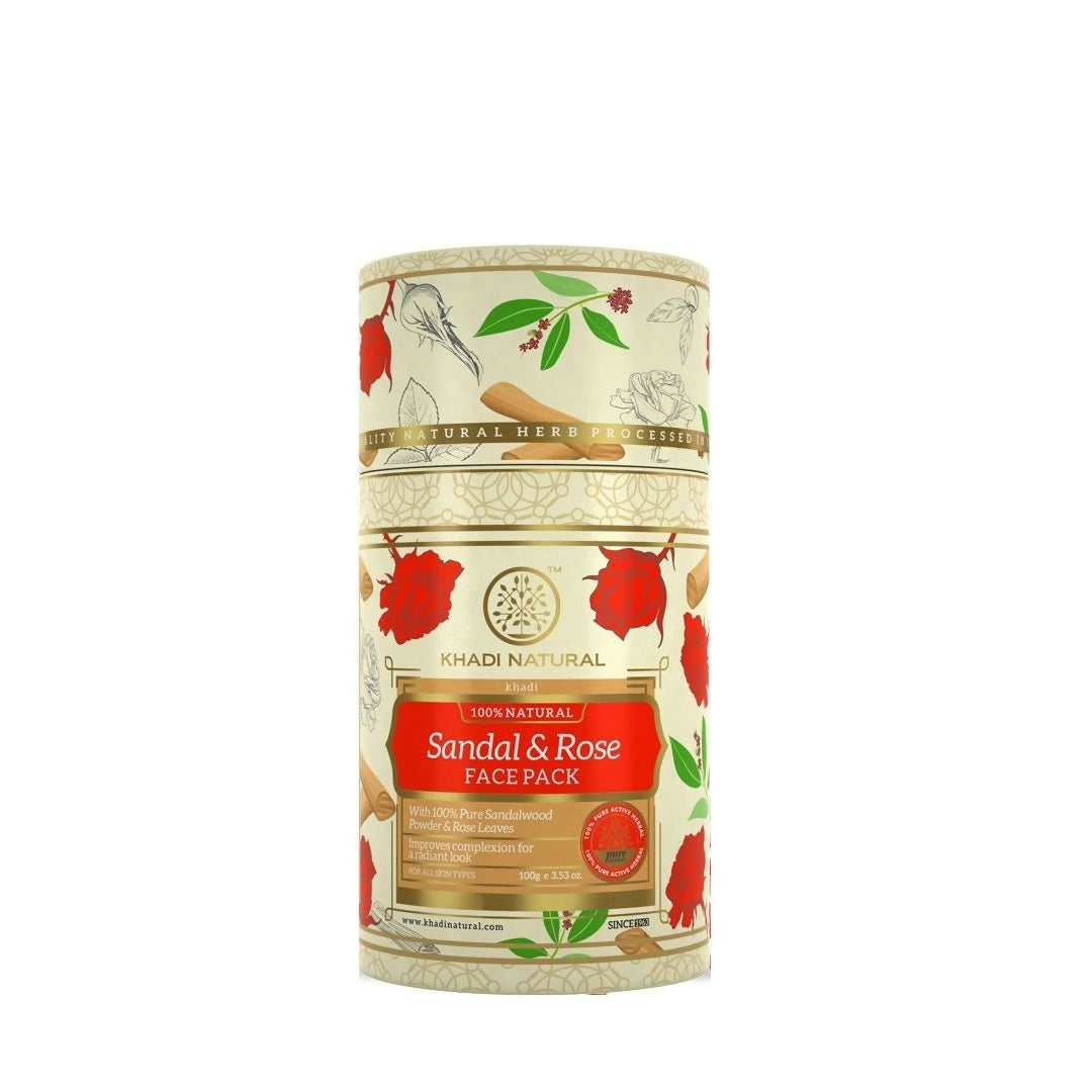 Khadi Natural Sandalwood & Rose Face Pack
