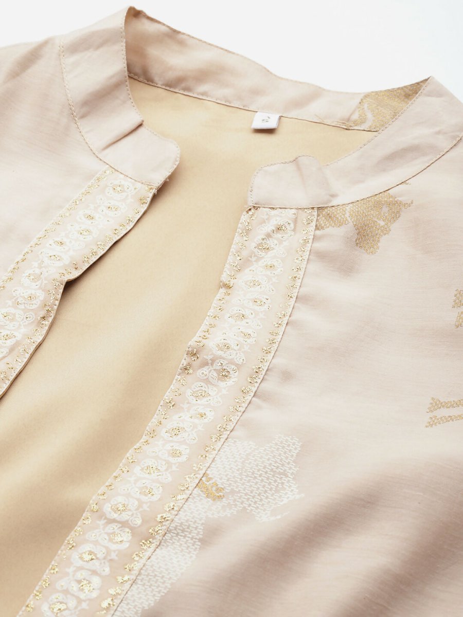 Ahalyaa Women's Traditional Wear Co-ods - Tan - Distacart