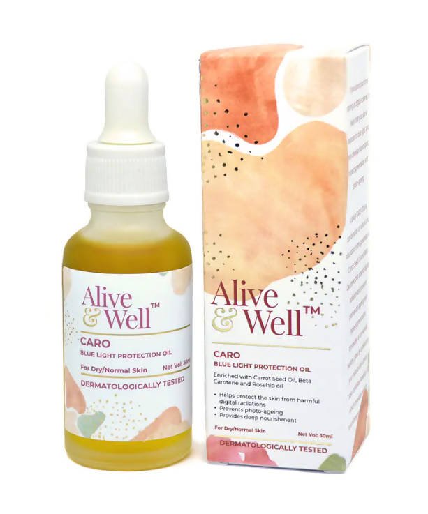 Alive & Well Caro Blue Light Protection Oil - Distacart
