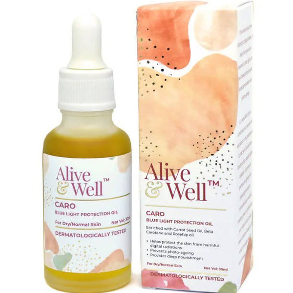 Alive & Well Caro Blue Light Protection Oil - Distacart