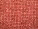 Thumbnail for Peach Bandhani Silk Handloom Dupatta with Mango and Border Design - Global Threads - Distacart