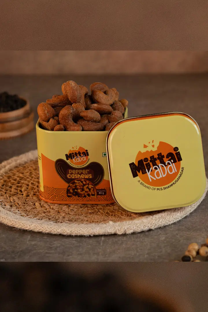 Sattur Mittai Kadai Pepper Cashews - Distacart