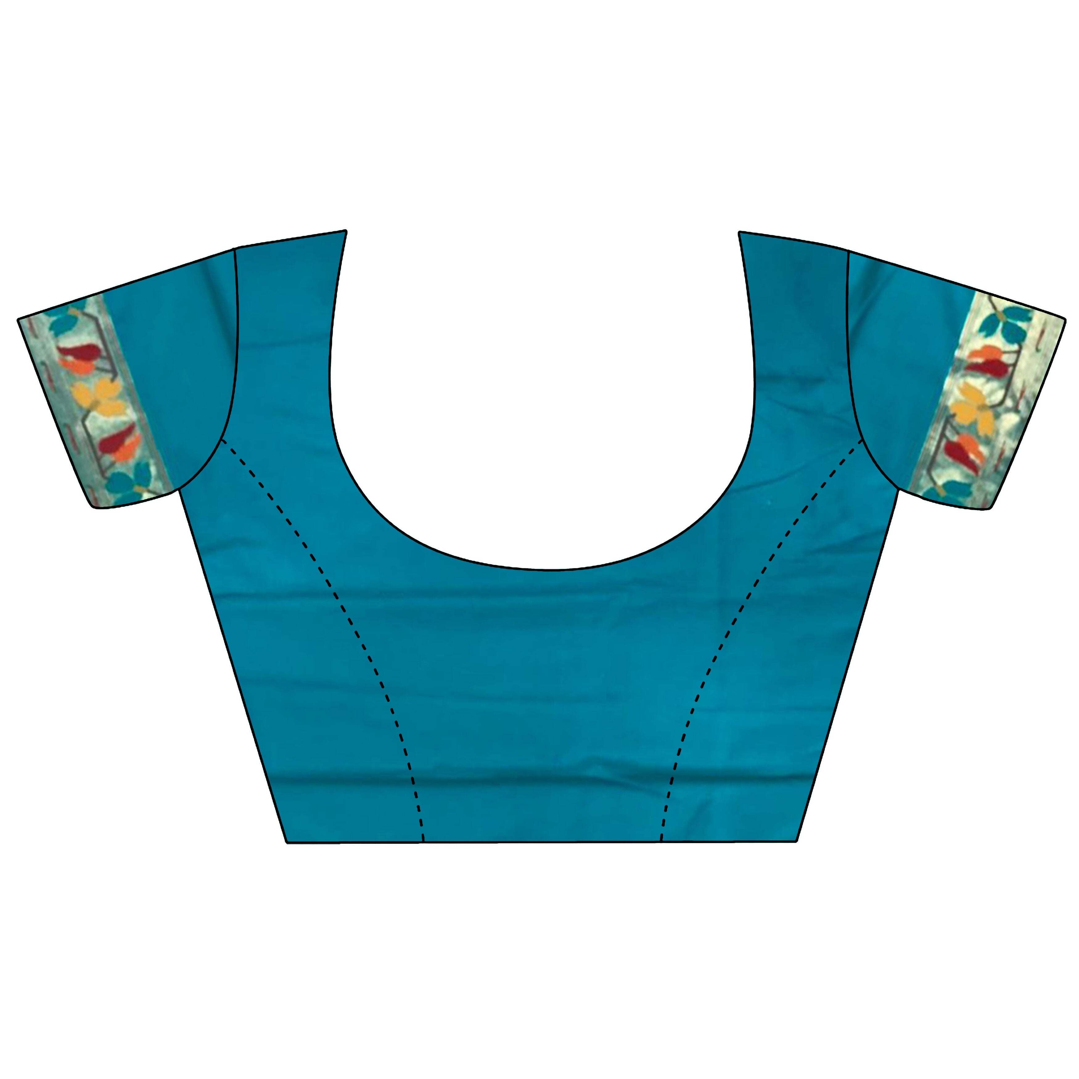 Joban Fashion Lavender Paithani Soft Silk Meenakari Saree