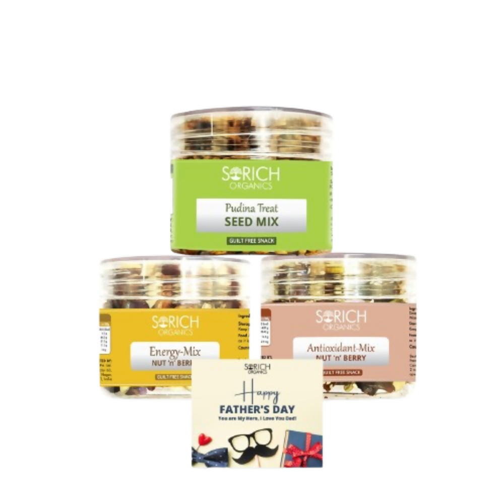 Sorich Organics Energy Mix, Antioxidant Mix & Pudina Seeds Mix - Distacart