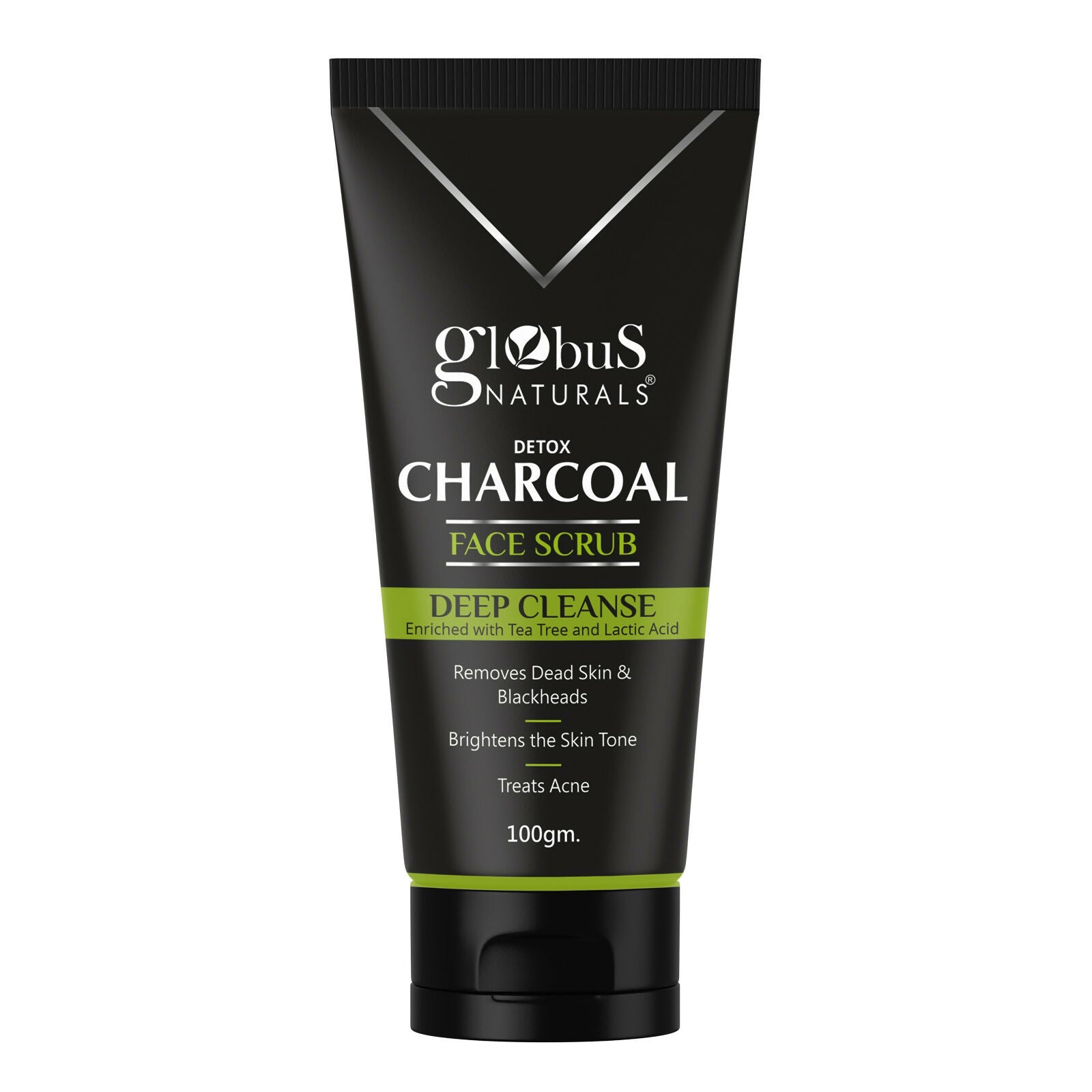 Globus Naturals Charcoal Scrub - Distacart