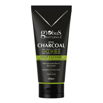 Globus Naturals Charcoal Scrub - Distacart