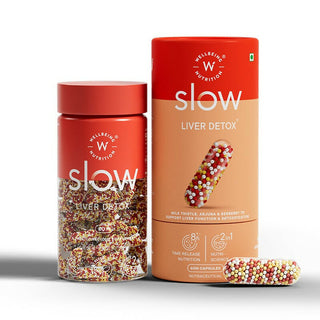 Wellbeing Nutrition Slow Liver Detox Capsules - Distacart