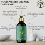 Thumbnail for Ivory Natural Wood Pressed Organic Castor Oil For Healthy Skin & Hair Wellness - Distacart