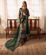 Thumbnail for Pramukh Fab Teal Color French Silk Kurta Set - Distacart