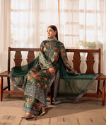 Thumbnail for Pramukh Fab Teal Color French Silk Kurta Set - Distacart