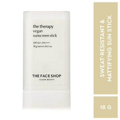 The Face Shop The Therapy Sunscreen Stick SPF50+ PA++++ - Distacart